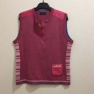 Bean Pole golf knit vest (sz med)